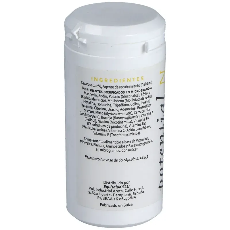 Equisalud potential n renvital 60caps | Farmacia Barata