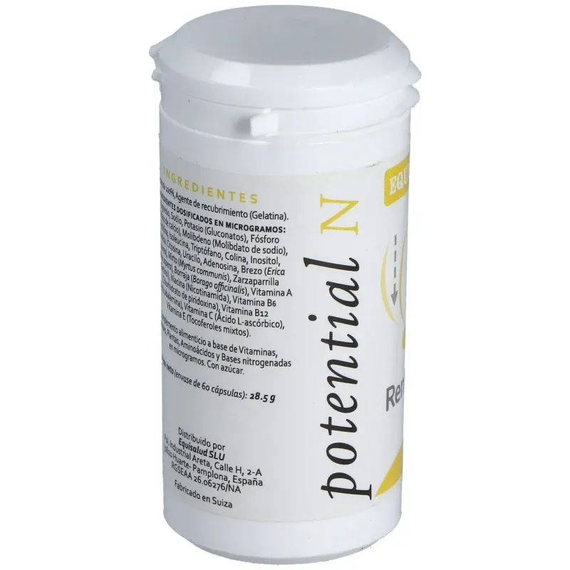Equisalud potential n renvital 60caps | Farmacia Barata