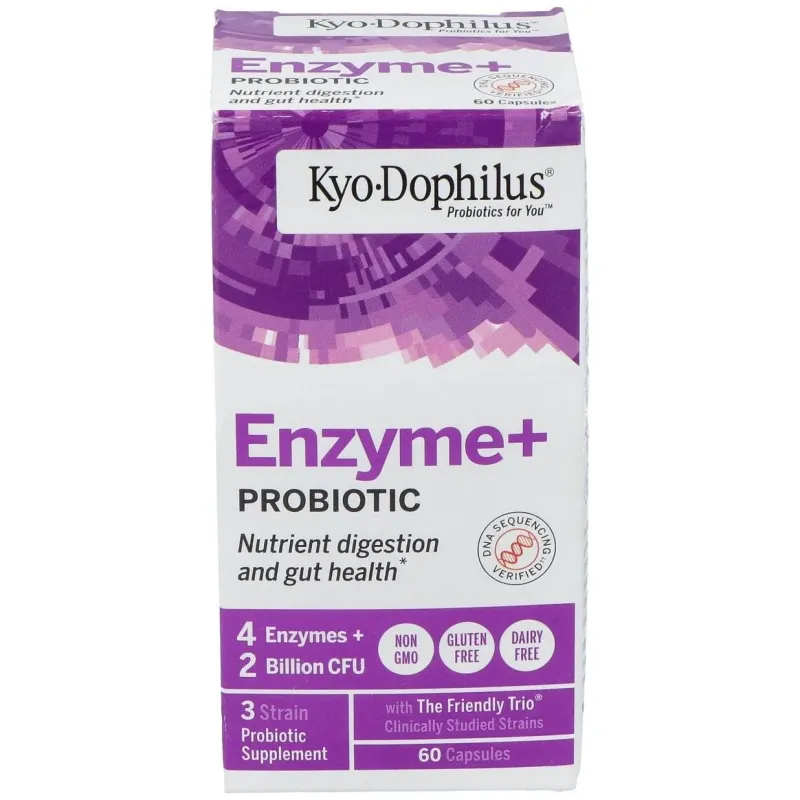 Kyo-dophilus con enzimas 60cap. | Farmacia Barata