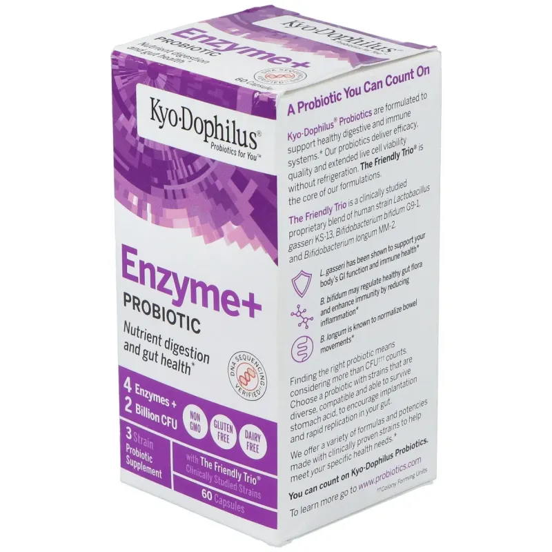 Kyo-dophilus con enzimas 60cap. | Farmacia Barata