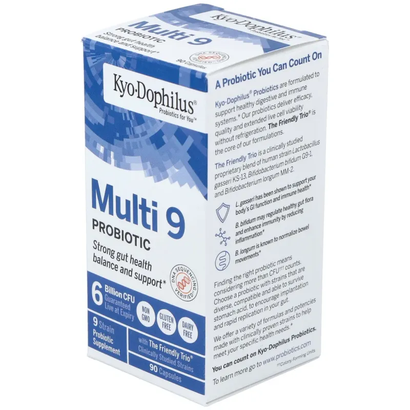 Kyo-dophilus 9 estirpes 90cap. | Farmacia Barata