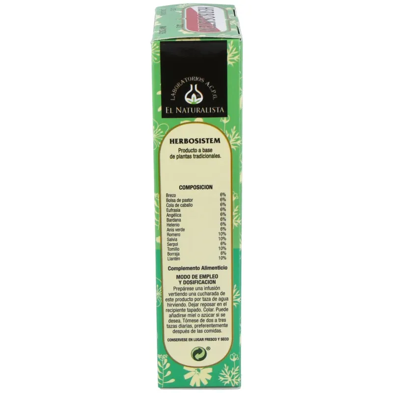 El naturalista herbosistem 100g | Farmacia Barata