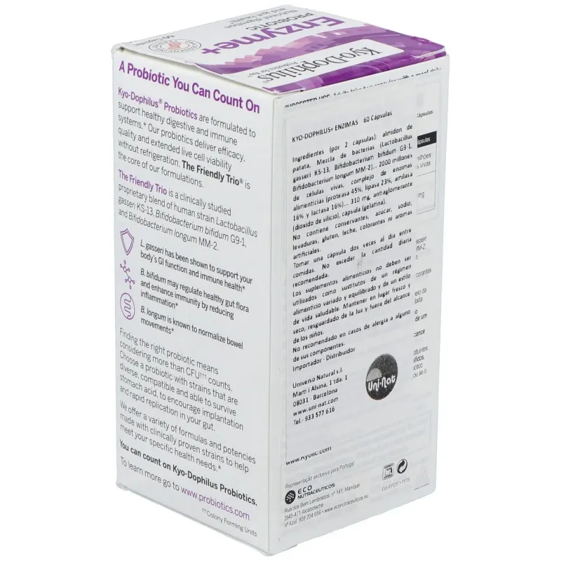 Kyo-dophilus con enzimas 60cap. | Farmacia Barata