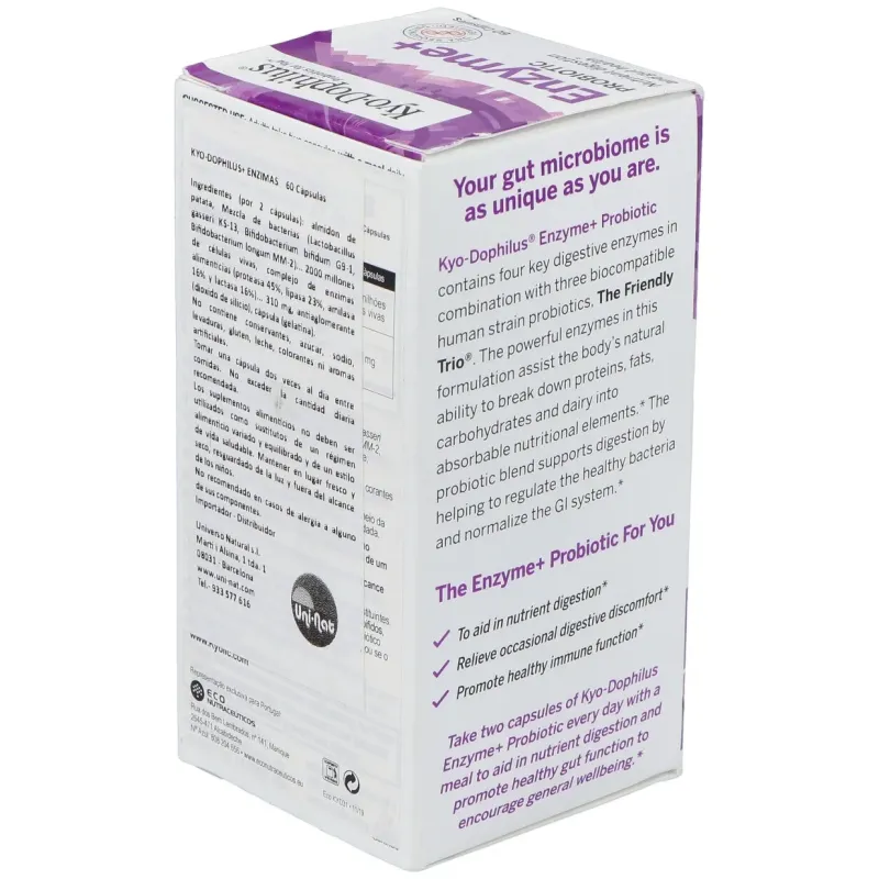 Kyo-dophilus con enzimas 60cap. | Farmacia Barata