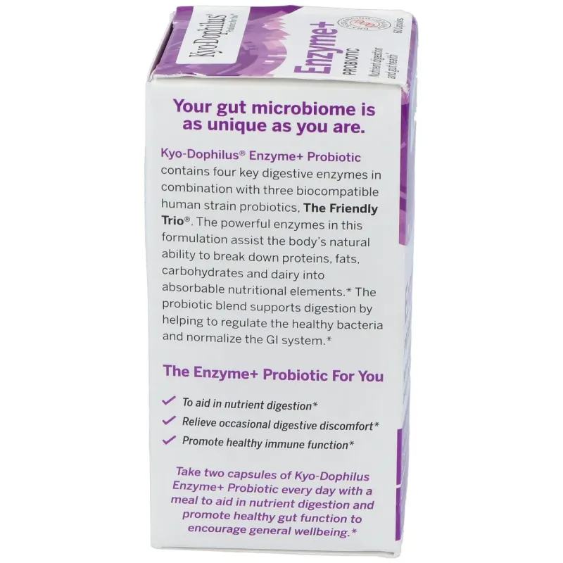 Kyo-dophilus con enzimas 60cap. | Farmacia Barata