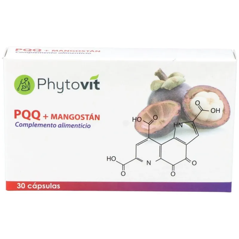 Phytovit pqq y mangostán 30caps | Farmacia Barata Phytovit pqq y mangostán 30caps | Farmacia Barata