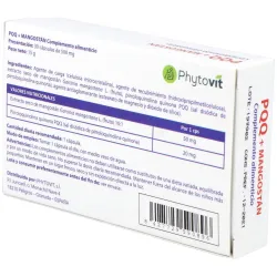 Phytovit pqq y mangostán 30caps | Farmacia Barata Phytovit pqq y mangostán 30caps | Farmacia Barata