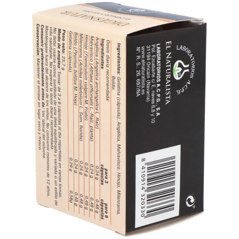 Digesnatur 48cap. | Farmacia Barata