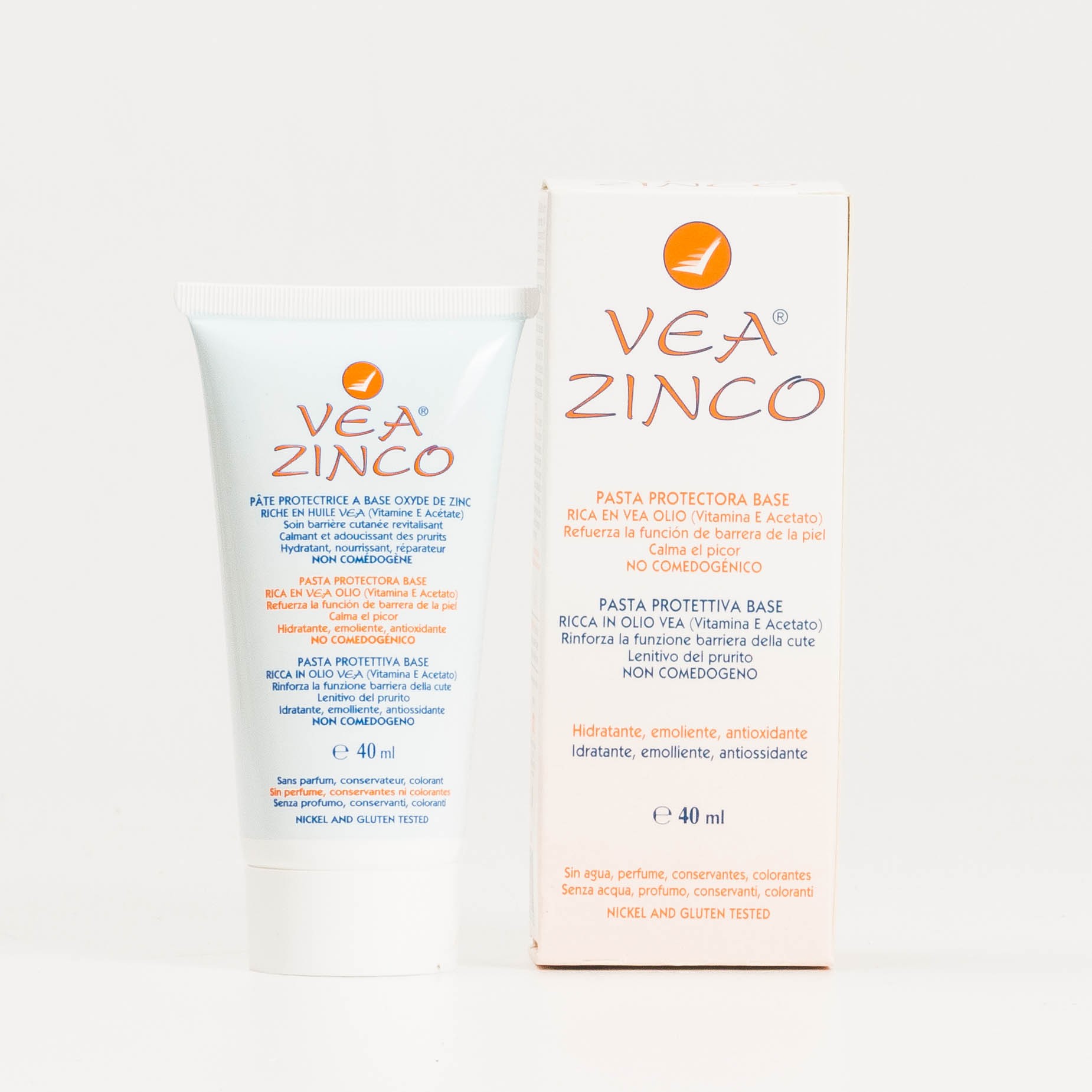 VEA ZINC pasta protectora base al óxido de zinc 40 ml