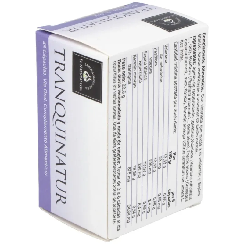 Tranquinatur 48cap. | Farmacia Barata