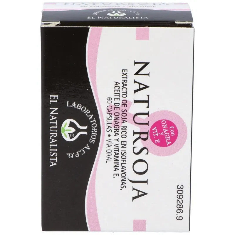 El naturalista natursoja con onagra 60cáps | Farmacia Barata El naturalista natursoja con onagra 60cáps | Farmacia Barata