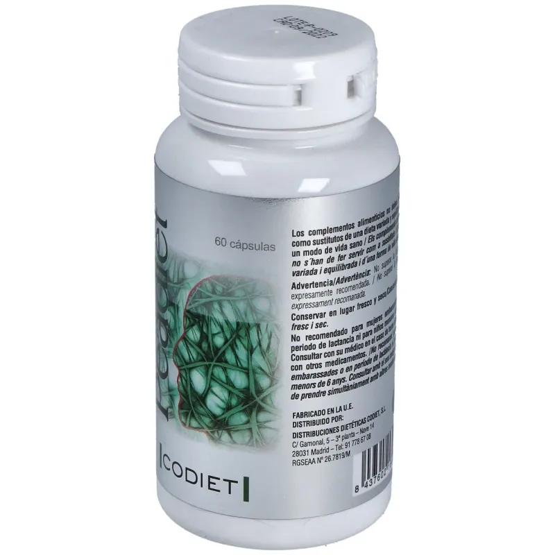 Codiet peadiet 500mg 60 vcaps | Farmacia Barata
