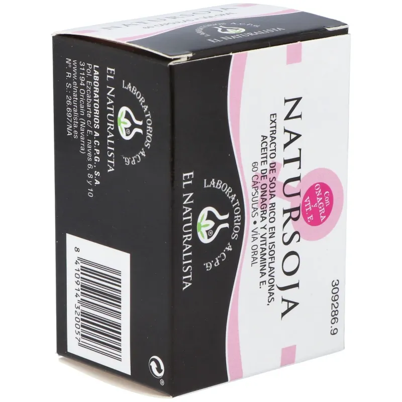 El naturalista natursoja con onagra 60cáps | Farmacia Barata El naturalista natursoja con onagra 60cáps | Farmacia Barata
