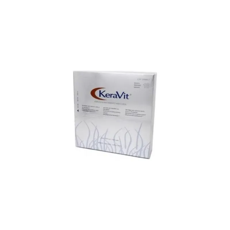 Keravit ampollas tratamiento anticaída 18uds | Farmacia Barata