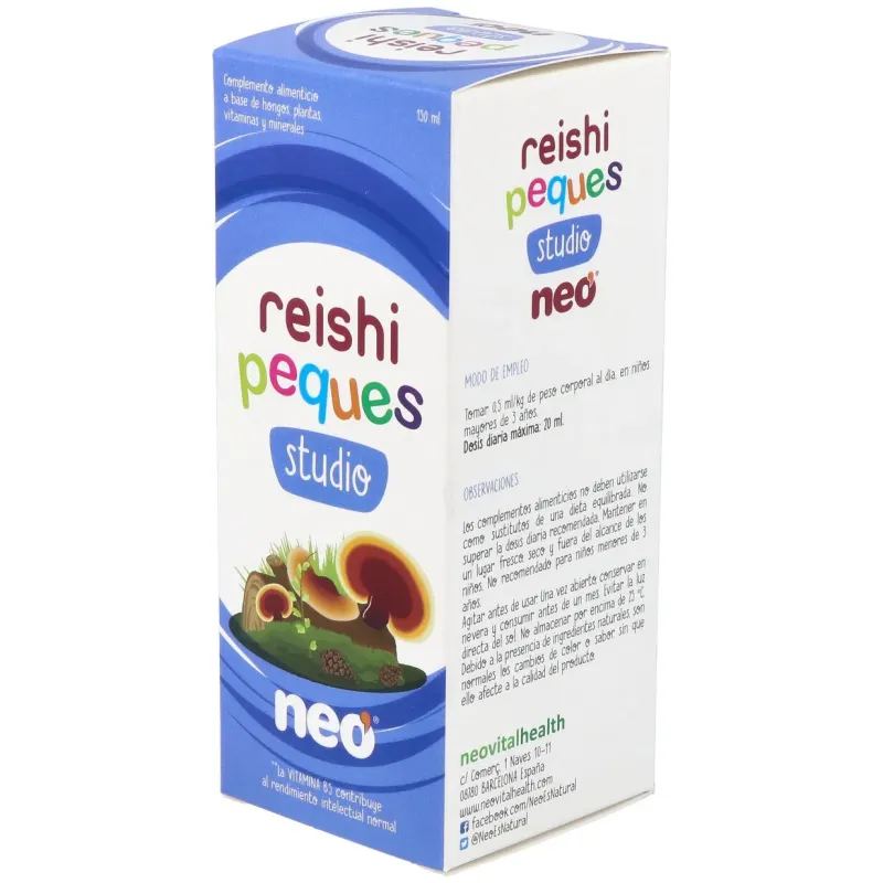 Reishi peques studio neo 150ml. | Farmacia Barata