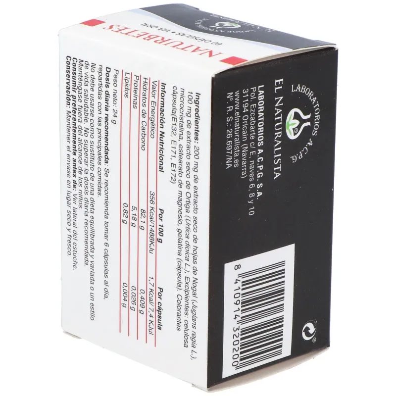 Naturbetes 60cap. | Farmacia Barata