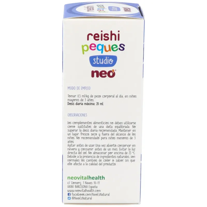 Reishi peques studio neo 150ml. | Farmacia Barata