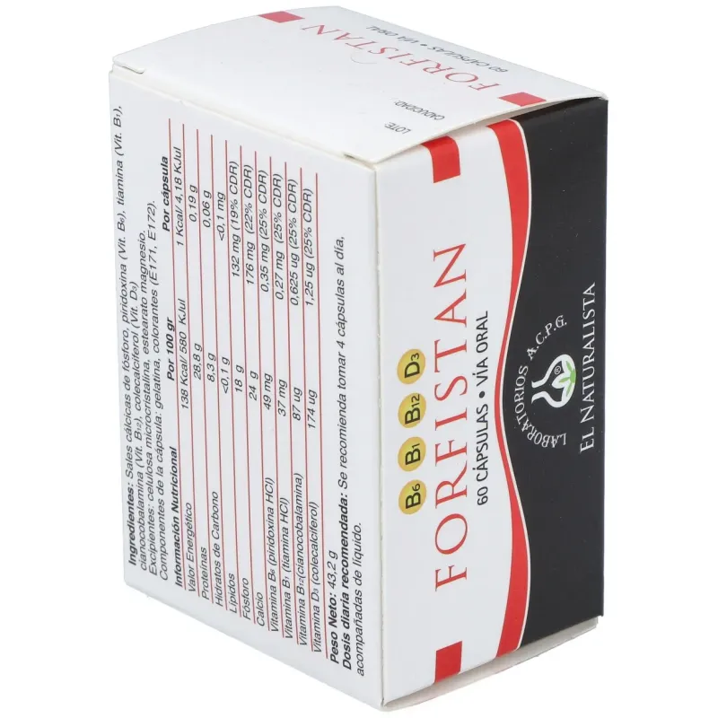 El naturalista forfistan 60cáps | Farmacia Barata