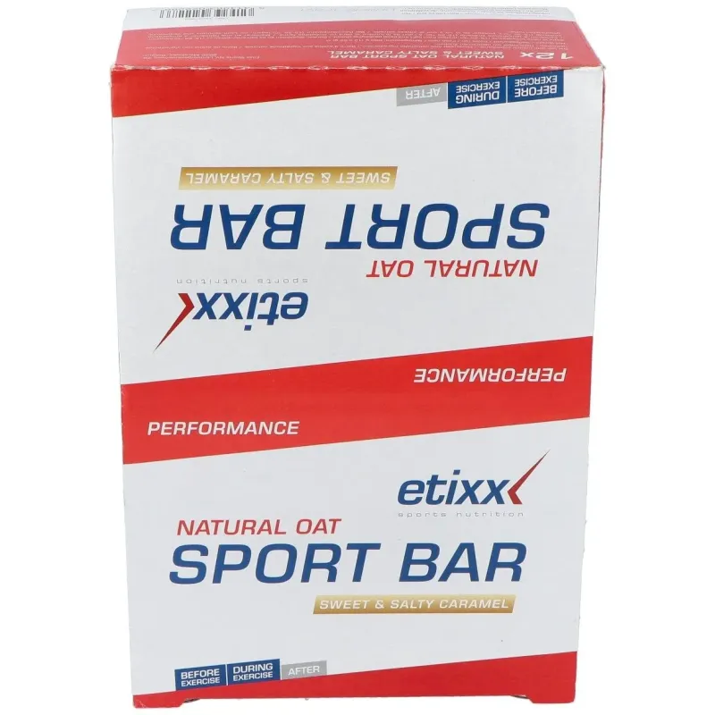 Etixx sweet y salty oat bar 12barritas | Farmacia Barata