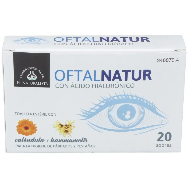 El naturalista oftalnatur 15 toallitas | Farmacia Barata