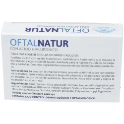 El naturalista oftalnatur 15 toallitas | Farmacia Barata