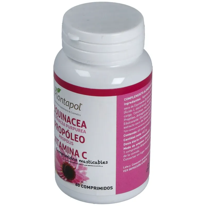 Plantapol equinacea propoleo vitamina c 60 comprimidos | Farmacia Barata Plantapol equinacea propoleo vitamina c 60 comprimidos | Farmacia Barata