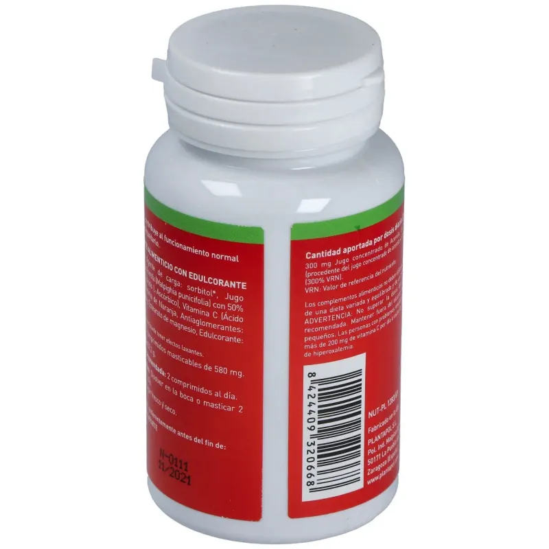 Acerola masticable 90comp. | Farmacia Barata