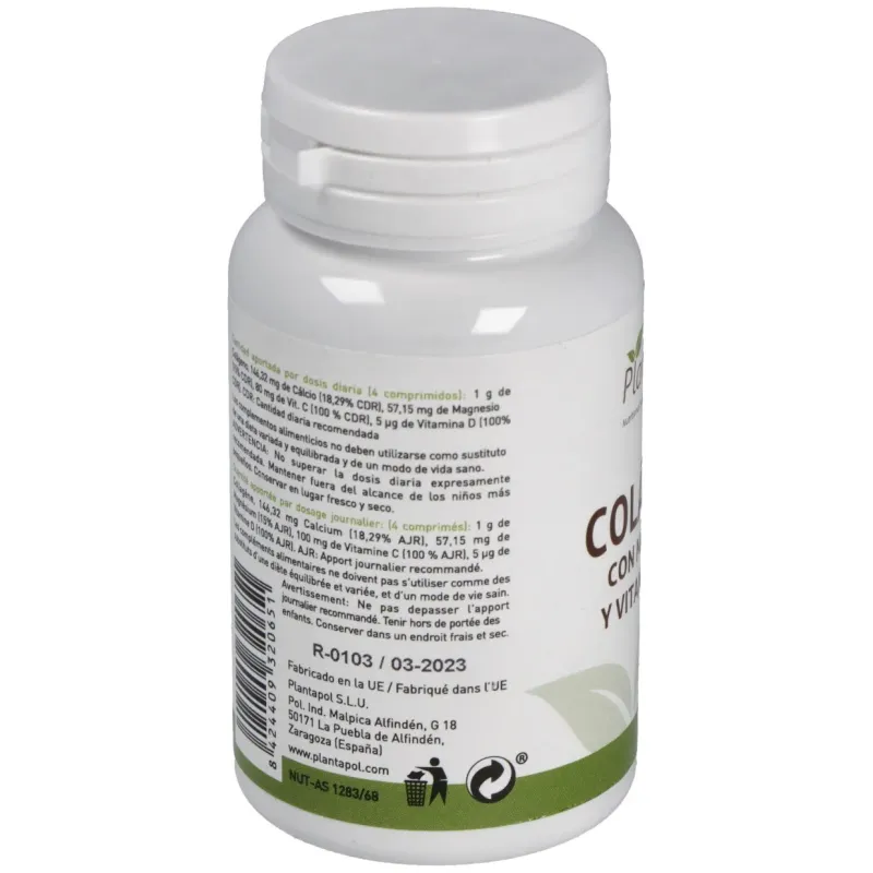 Plantapol colageno con magnesio y vitamina c y d 120comp | Farmacia Barata