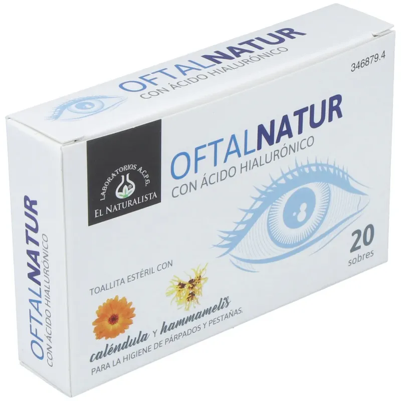 El naturalista oftalnatur 15 toallitas | Farmacia Barata