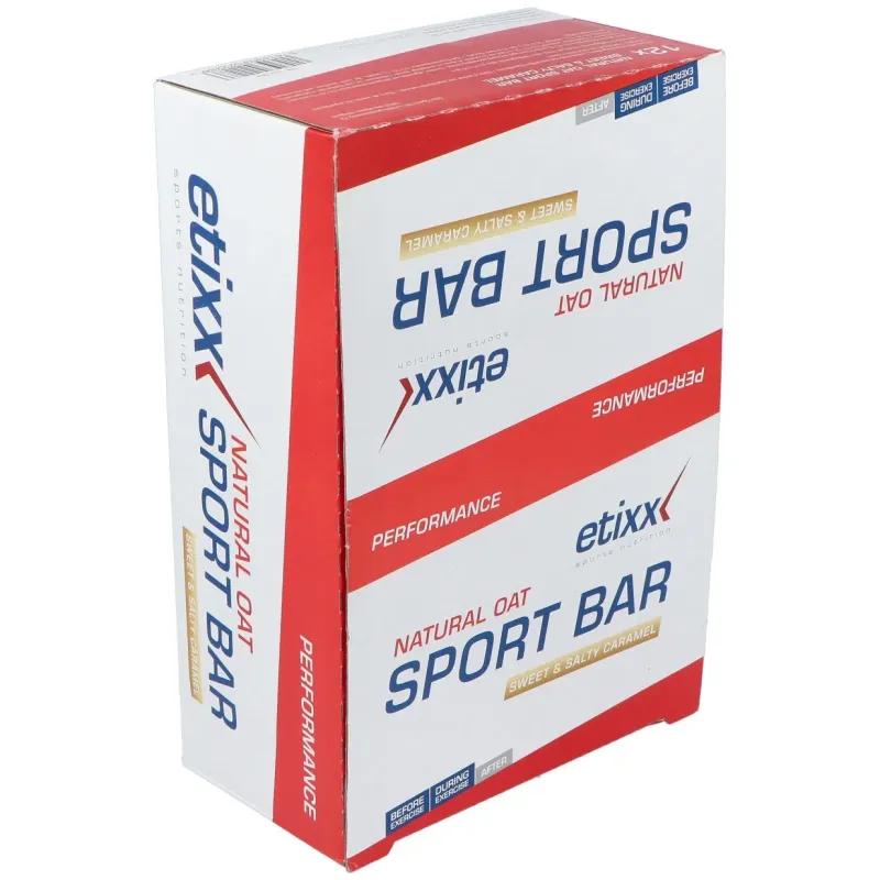 Etixx sweet y salty oat bar 12barritas | Farmacia Barata