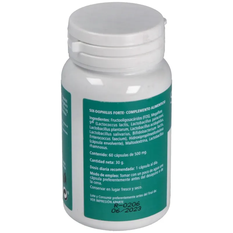 Six dophilus forte 60cap. | Farmacia Barata
