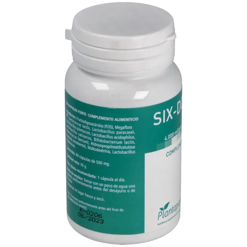 Six dophilus forte 60cap. | Farmacia Barata