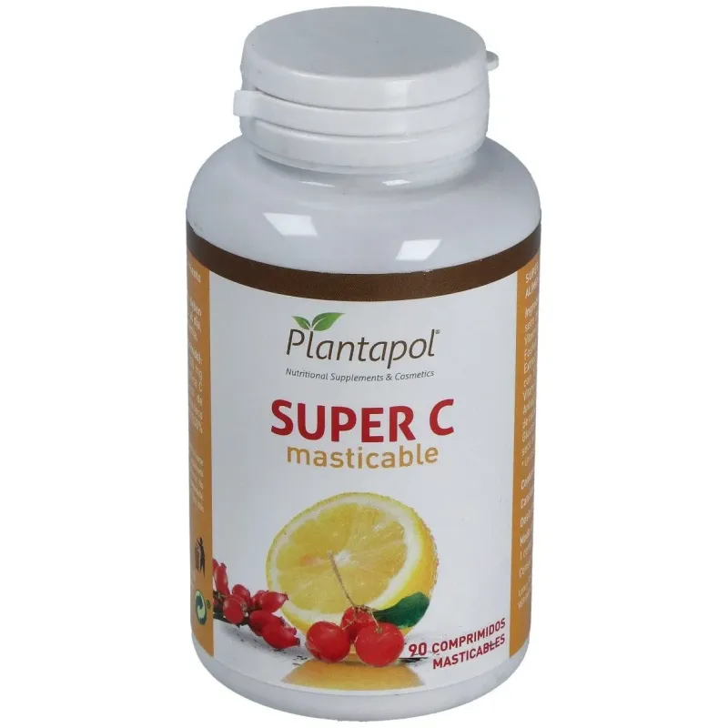 Plantapol vitamina super c masticable 60comp | Farmacia Barata
