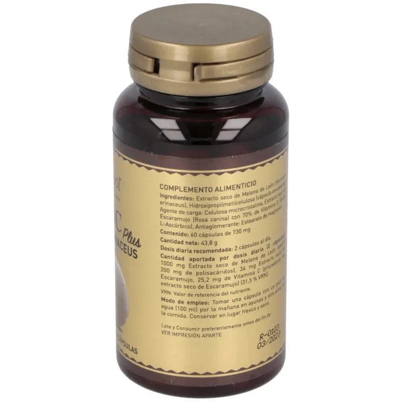 Rdsc plus melena de leon + escaramujo 60cap. | Farmacia Barata