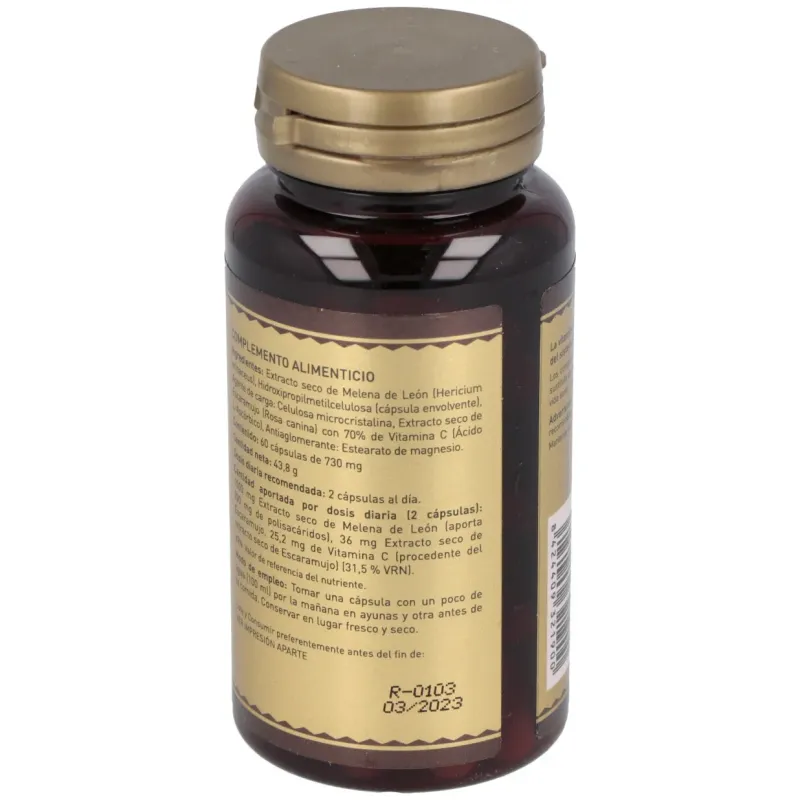 Rdsc plus melena de leon + escaramujo 60cap. | Farmacia Barata