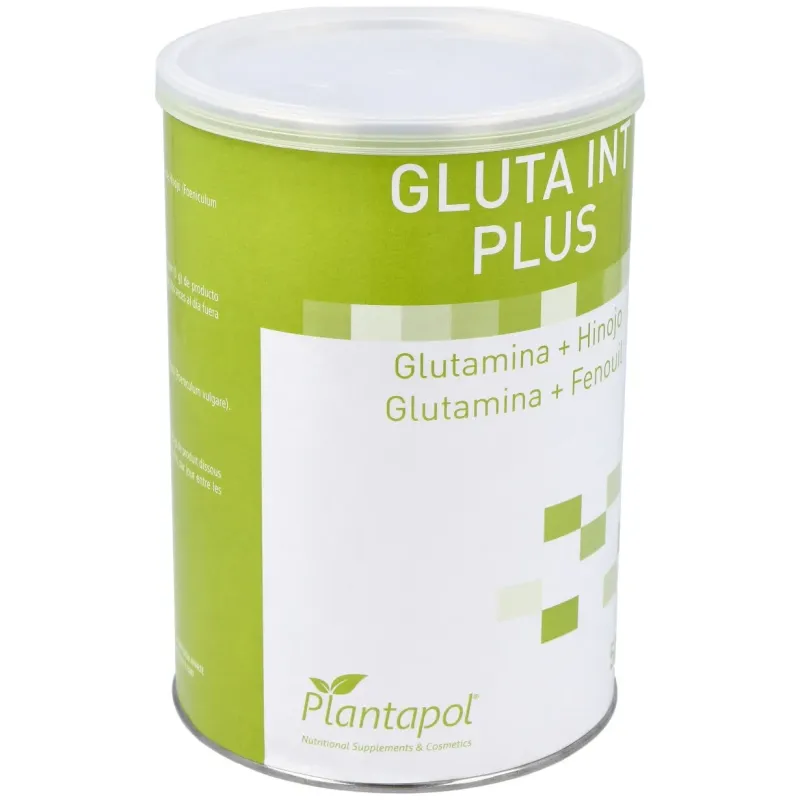 Plantapol gluta int plus polvo de glutamina + hinojo 500g | Farmacia Barata