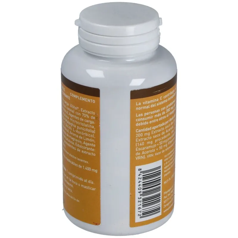 Plantapol vitamina super c masticable 60comp | Farmacia Barata