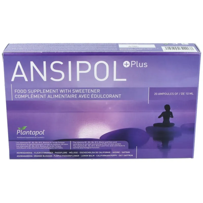 Ansipol plus 20amp. | Farmacia Barata