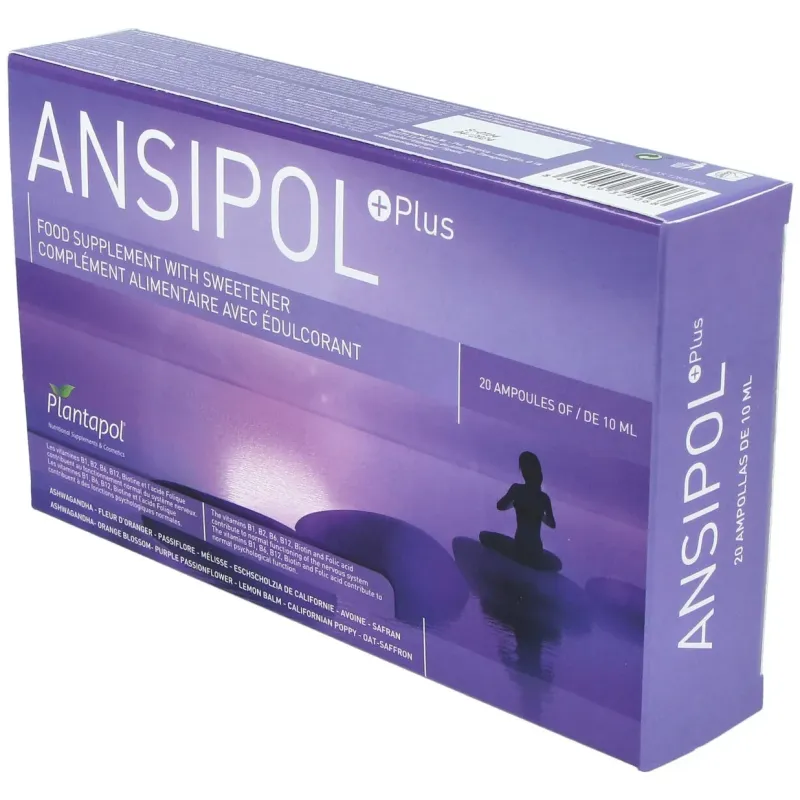 Ansipol plus 20amp. | Farmacia Barata