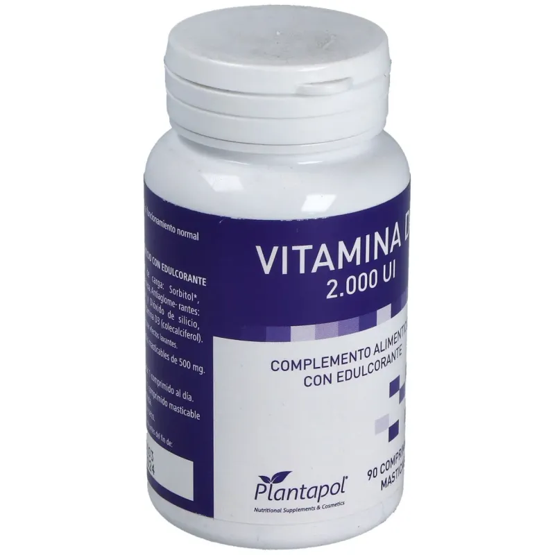 Plantapol vitamina d3-2000 ui 90comp | Farmacia Barata