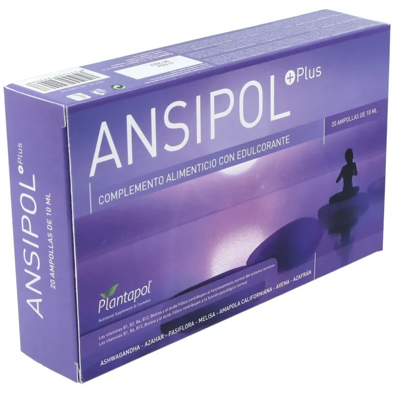 Ansipol plus 20amp. | Farmacia Barata