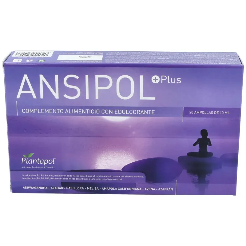 Ansipol plus 20amp. | Farmacia Barata