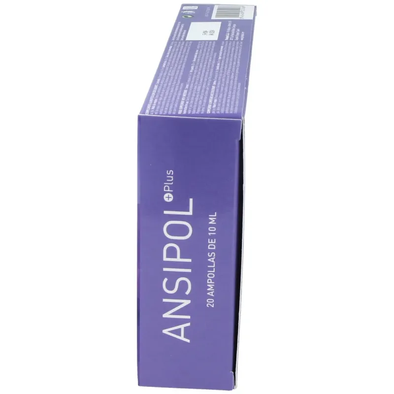 Ansipol plus 20amp. | Farmacia Barata