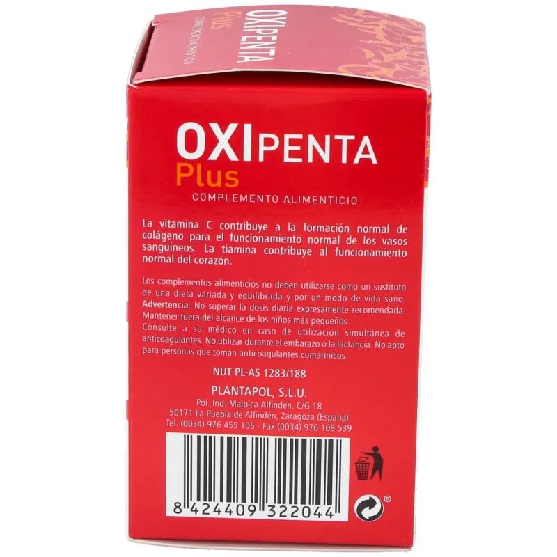Plantapol oxi penta plus 60caps | Farmacia Barata