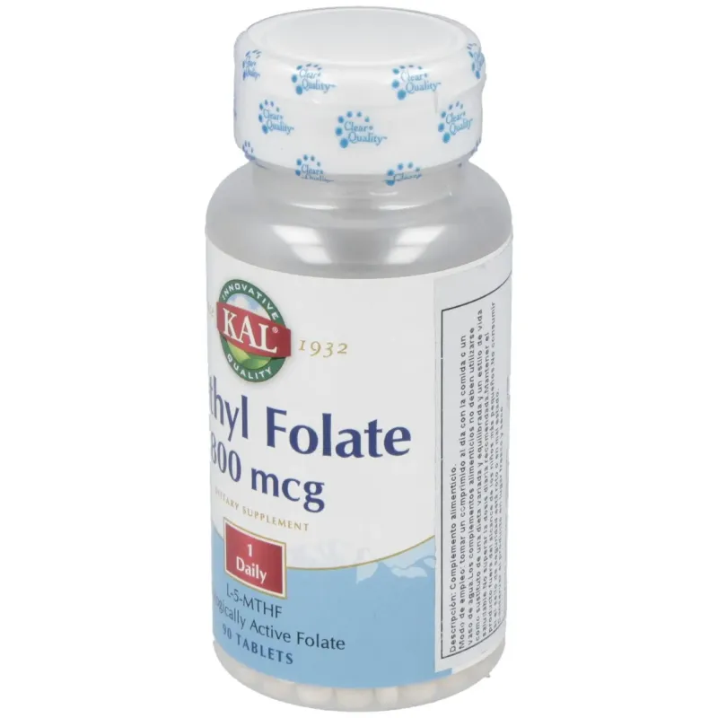 Metil folate 800mcg. 90comp. | Farmacia Barata