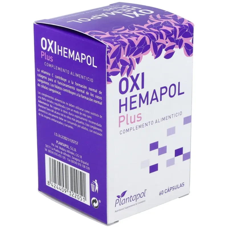 Plantapol oxi hemapol plus 60caps | Farmacia Barata