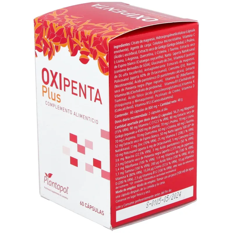 Plantapol oxi penta plus 60caps | Farmacia Barata