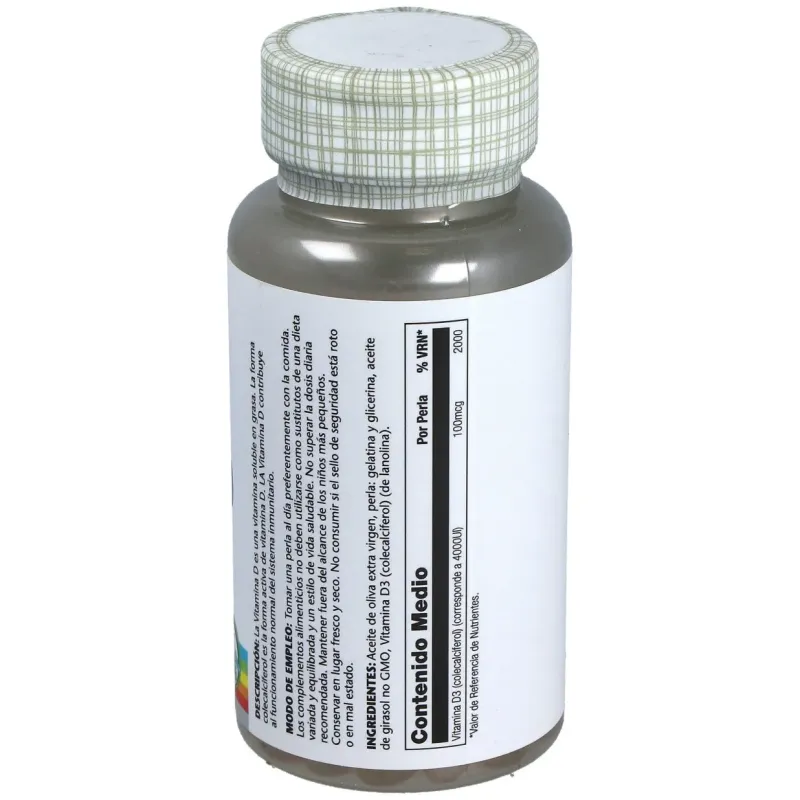 Super d3 4000ui 100perlas | Farmacia Barata
