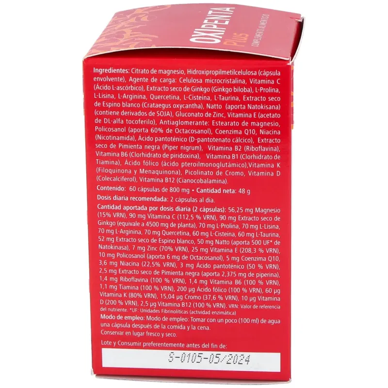 Plantapol oxi penta plus 60caps | Farmacia Barata