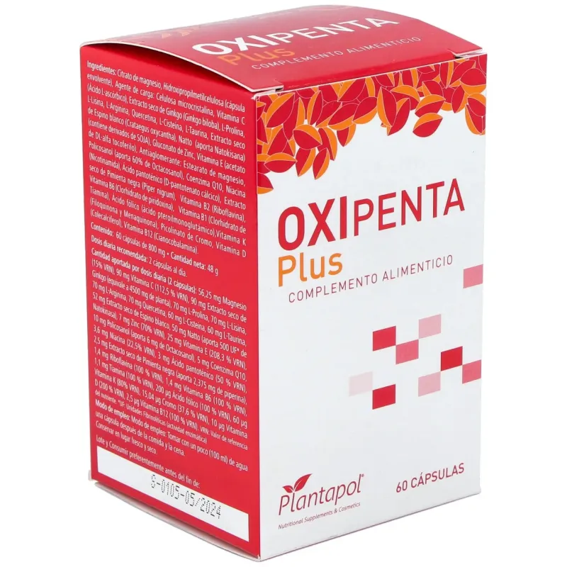 Plantapol oxi penta plus 60caps | Farmacia Barata